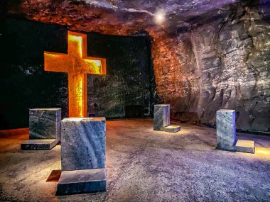 Salt Cathedral of Zipaquira in Colombia