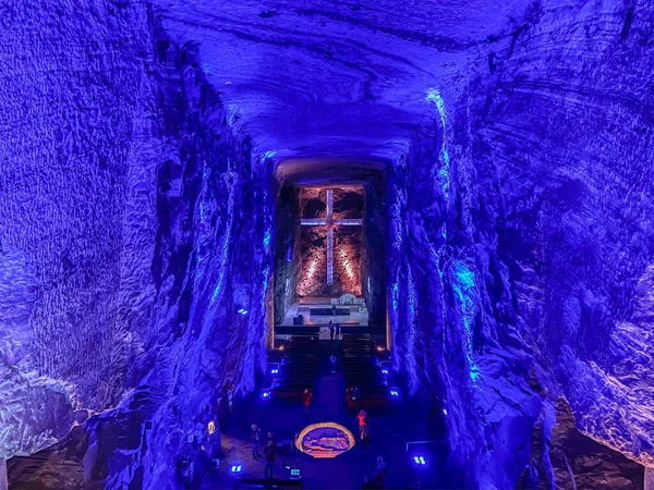 Salt Cathedral of Zipaquira in Colombia