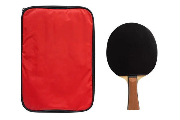 Racchette da ping pong con coperchio — Foto Stock