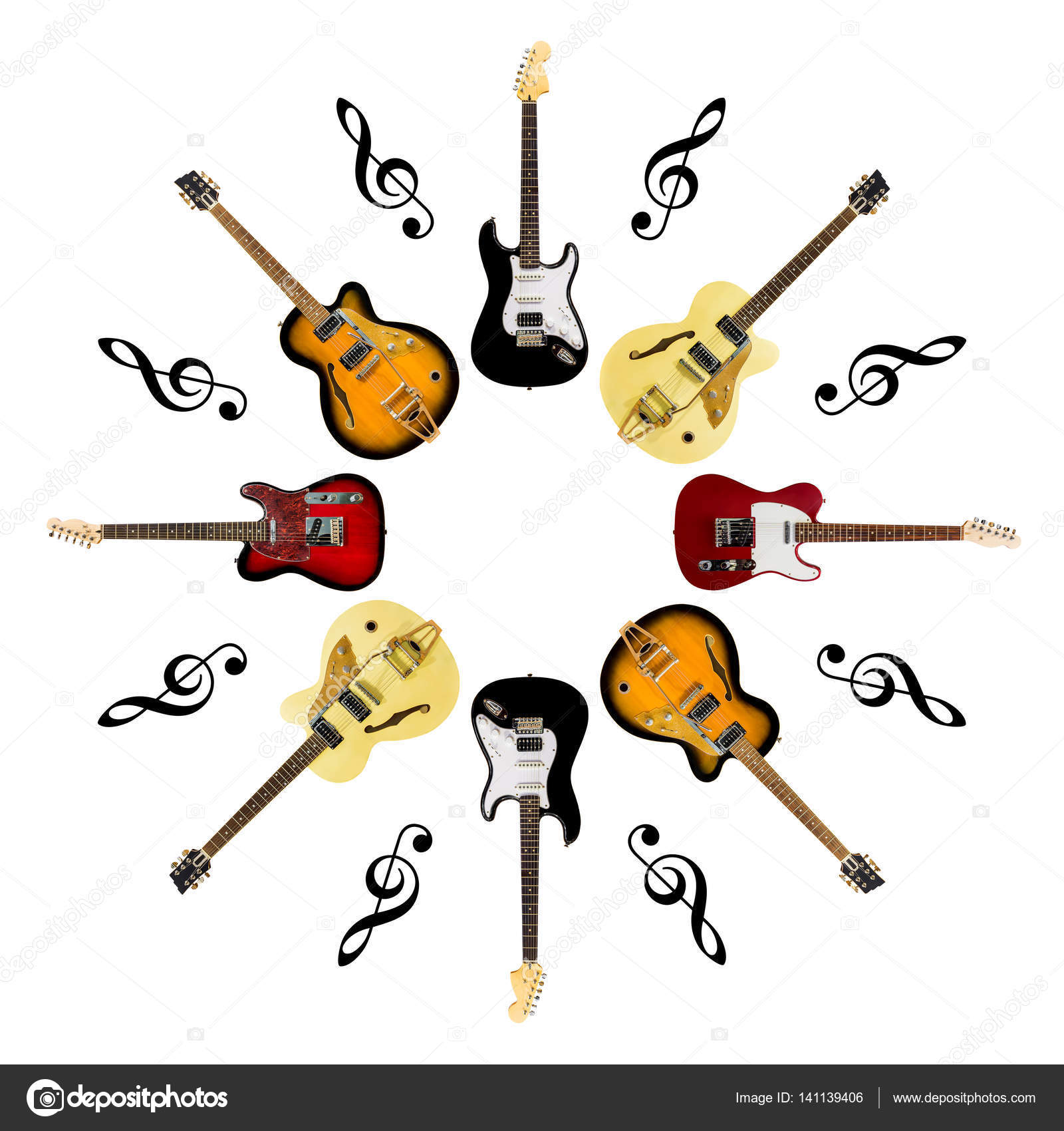 What Clef Does Electric Guitar Play in