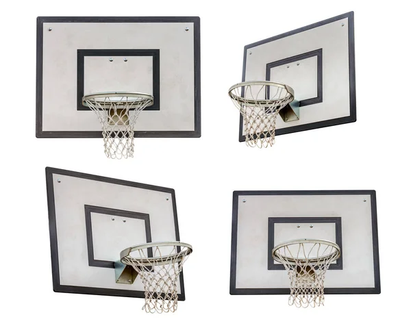 Deska do koszykówki izolowana na białym tle — Zdjęcie stockowe