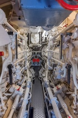 Makine dairesi geminin görünümünü