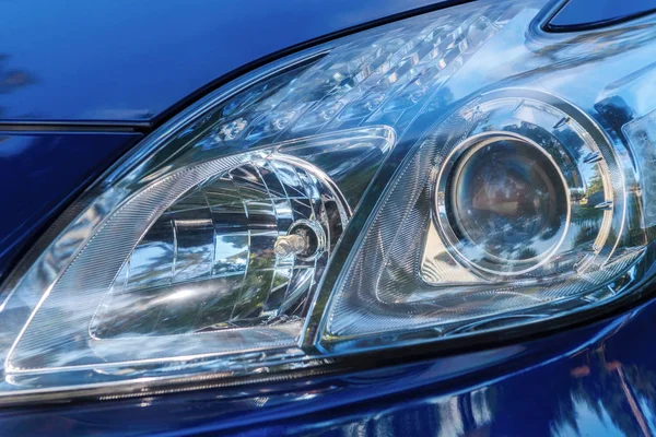 Car lights close up — Stock Photo, Image