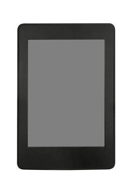 E-kitap beyaz arka plan üzerinde izole