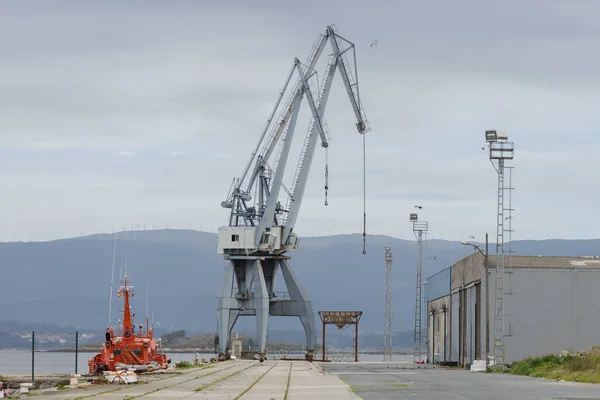 Port Crane Seaport — Stock Photo, Image