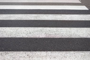 yol işaretleme yaya geçiş yakın çekim