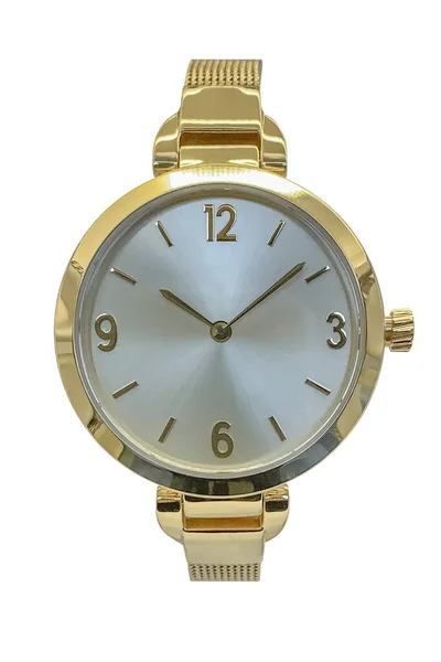 Zegarek na nadgarstku izolowany na białym tle — Zdjęcie stockowe