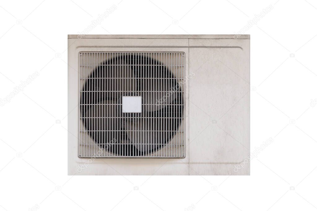 image of air conditioner isolated on white background
