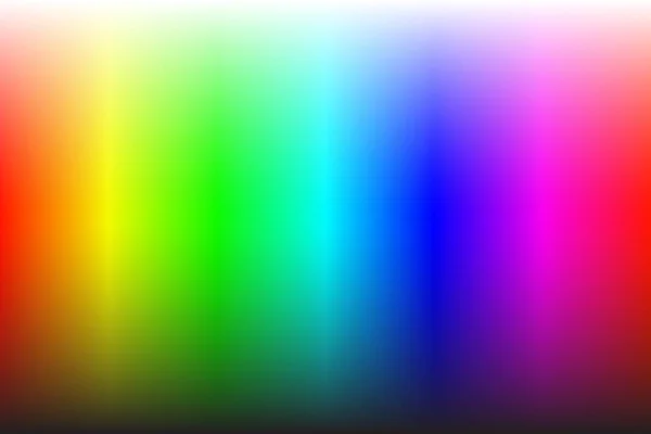 Rectangle color palette with true vibrant colors — ストックベクタ