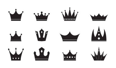 Taç simgeleri hazır. Kraliyet, lüks lüks semboller..
