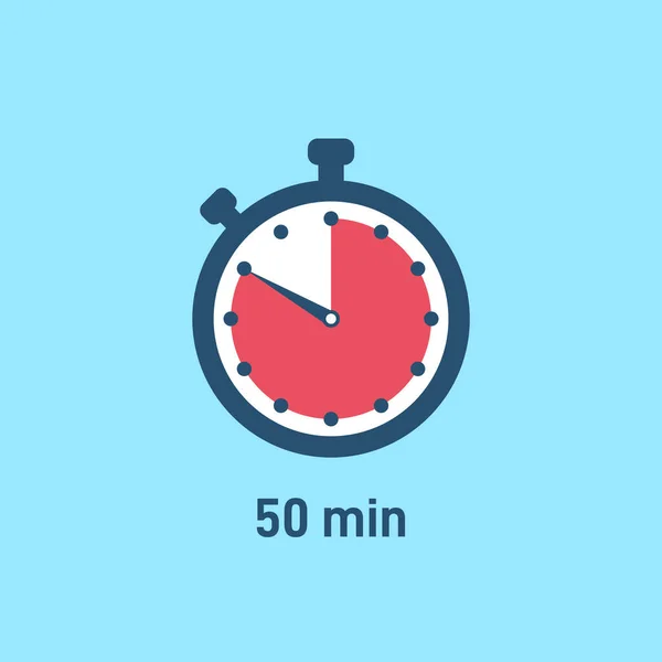 Set ikon stopwatch olahraga menampilkan waktu - Stok Vektor