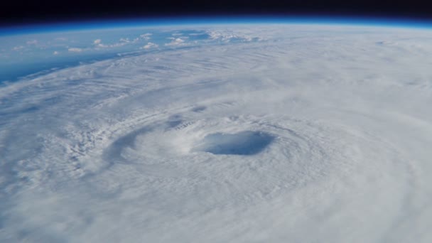 Hurricane Viewed Space Hurricane Isabel 2003 — ストック動画