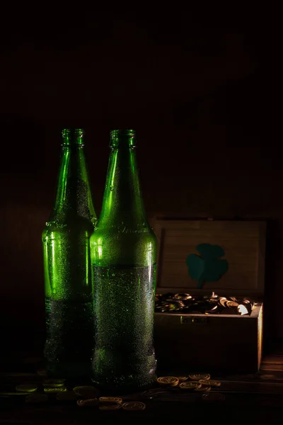 St Patricks day green beer — Stock Photo, Image