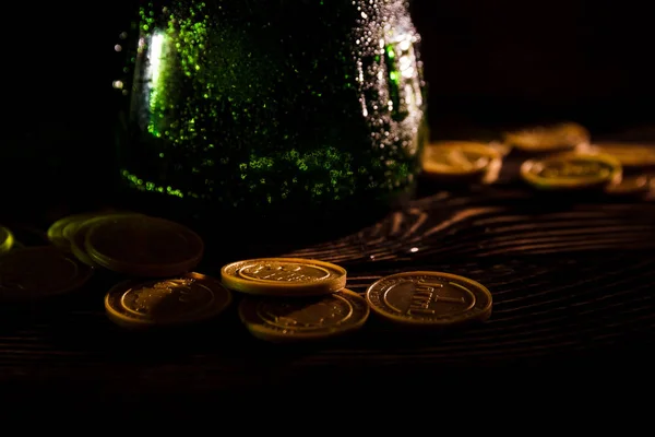 St Patricks day green beer — Stock Photo, Image