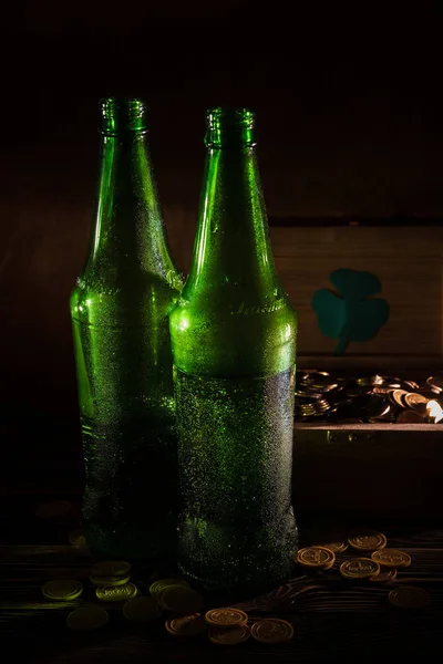 St Patricks day green beer — Stock Photo, Image