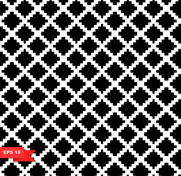 Decorative checkered graphic pattern — Stock Vector