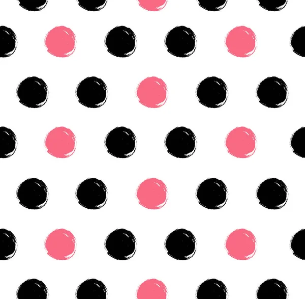 Pattern with paint spots — Stock Vector