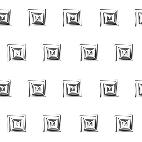 Grafiskt mönster med labyrinter — Stock vektor