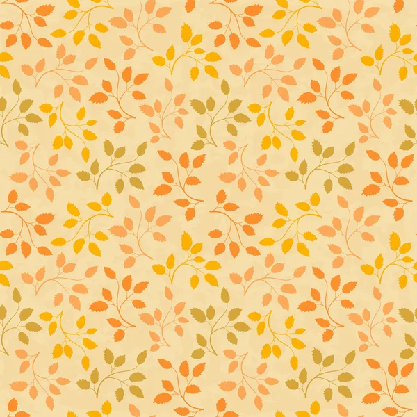 Güzel yaprakları seamless modeli. vektör çizim
