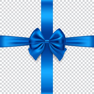 Yay ipek ve izole üzerinde şeffaf arka plan şerit, vektör