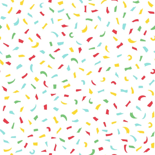 Fond de confettis colorés — Image vectorielle
