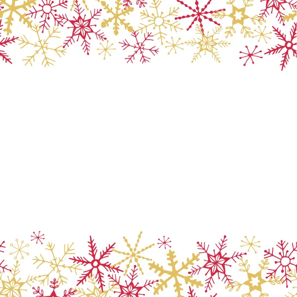 冬の雪の結晶の背景 ベクターグラフィックス