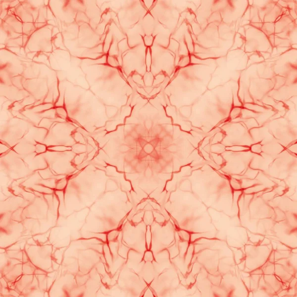 Abstract soft red elements on beige background. Square raster im — Stock Photo, Image