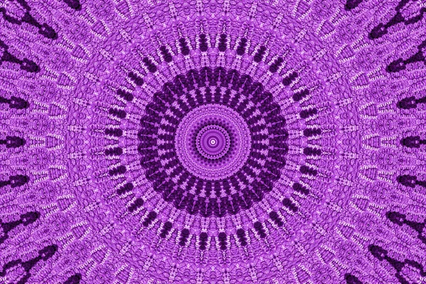 Abstract Mandala Photo Creative Textured Background Purple Tones — Stock Photo, Image