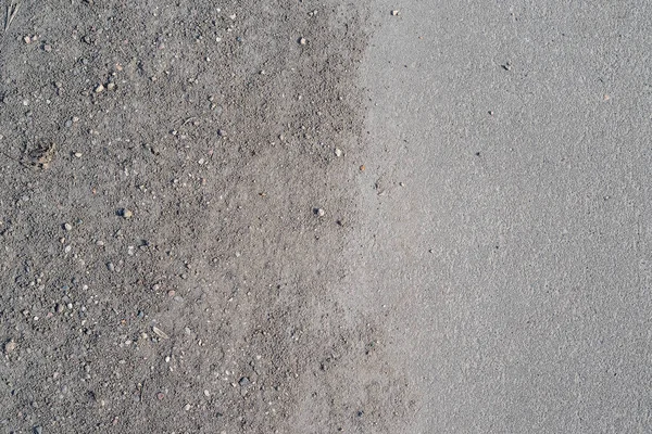 Asfalt ve yol kenarı. Soyut arkaplan. Harf ya da tasarım için boşluk