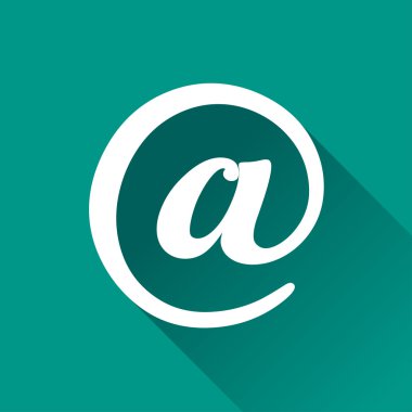 arroba tasarım simgesi