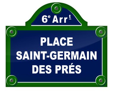 Paris'te Fransız tasarım işareti
