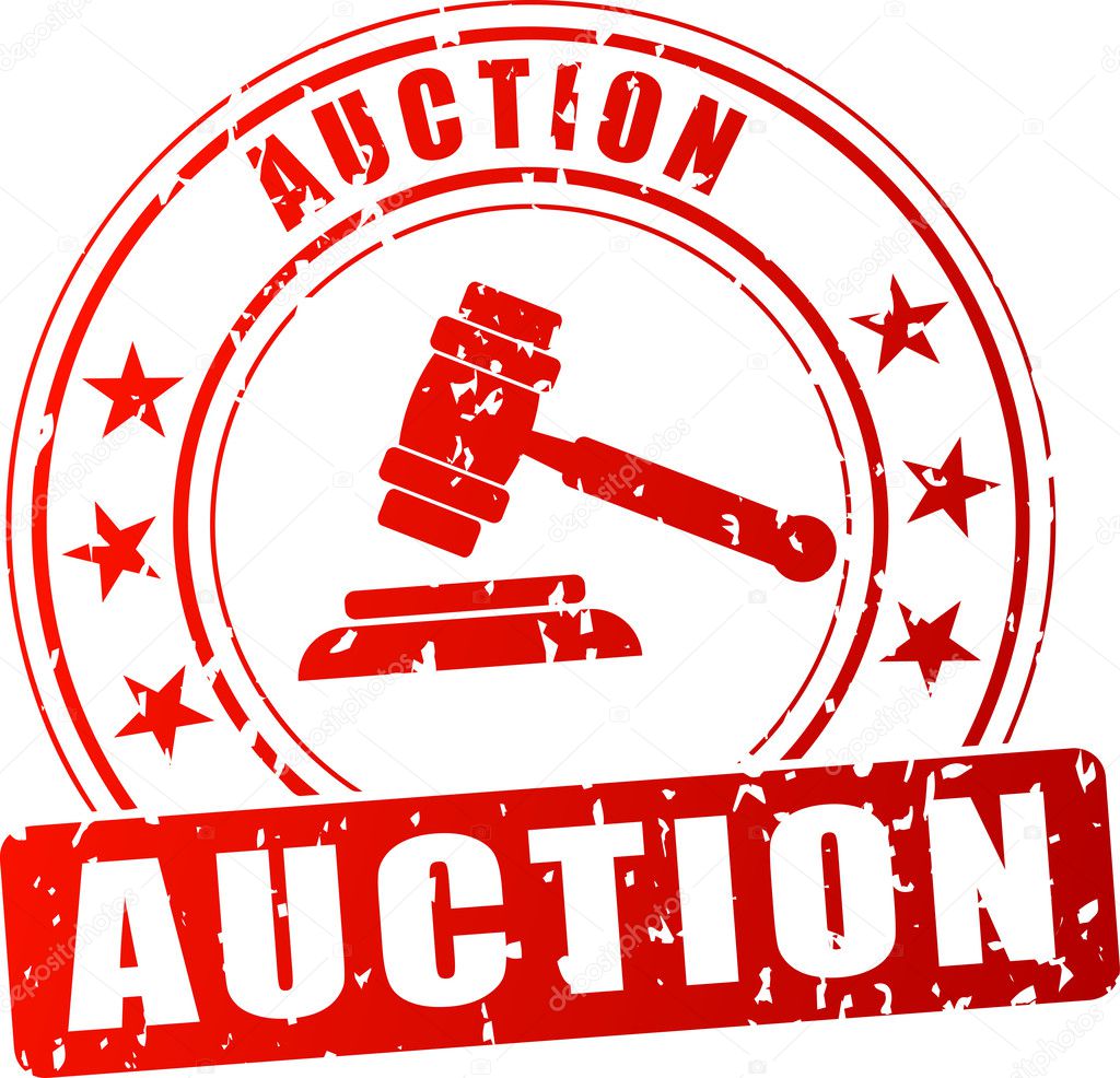 auction red stamp