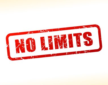 no limits text buffered clipart