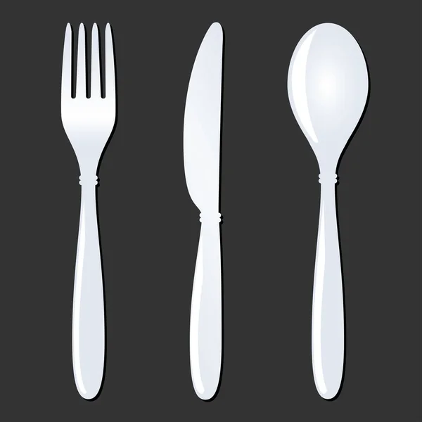 Fork icon concept — Stock Vector