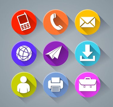 çeşitli web simgeleri
