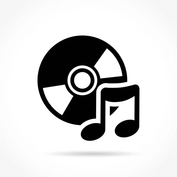 Εικονίδιο δίσκων μουσικής — Διανυσματικό Αρχείο