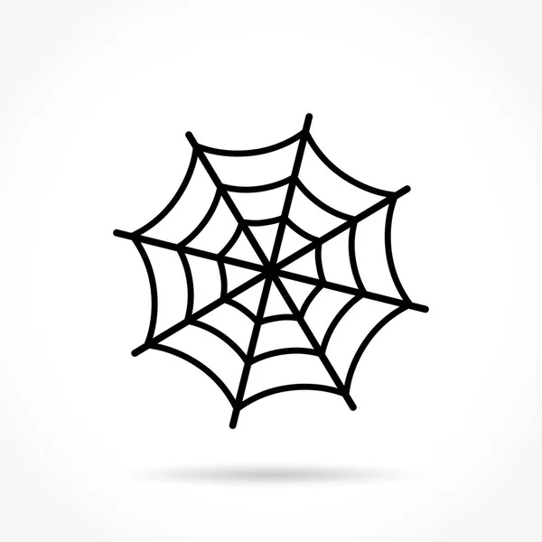 Spider web ikony — Stockový vektor