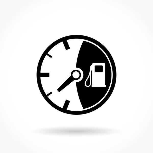 Fuel gauge icon — Stock Vector