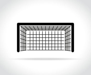 Beyaz arkaplanda hedef simgesi