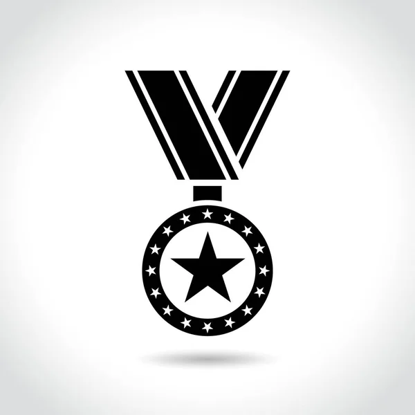 Medalha com conceito de ícone de estrela —  Vetores de Stock