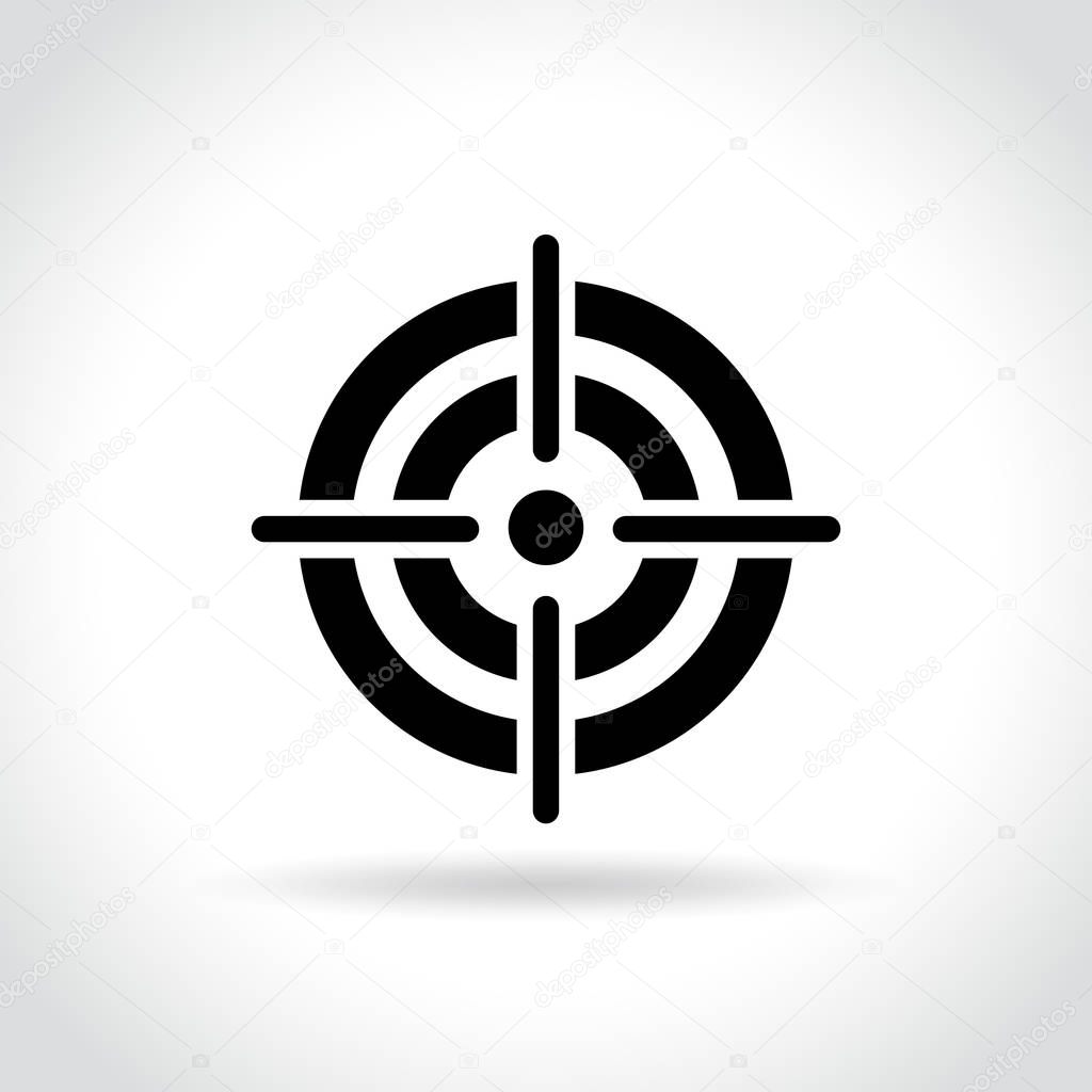 target icon on white background