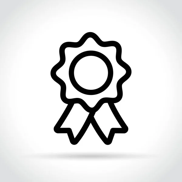 Award icon on white background — Stock Vector