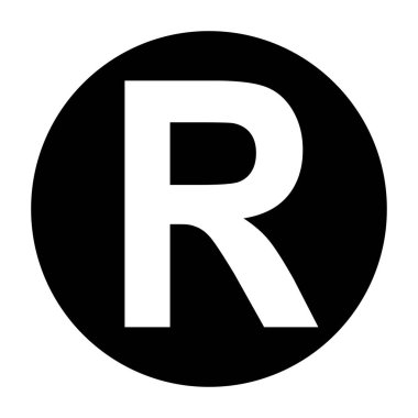 ticari marka siyah daire simgesi 