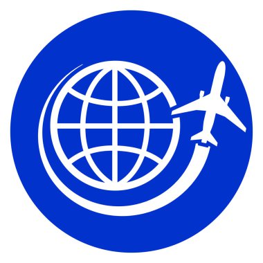 seyahat daire mavi kutsal kişilerin resmi