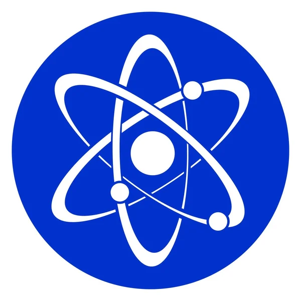 Wissenschaft blauer Kreis — Stockvektor