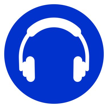 kulaklık mavi kutsal kişilerin resmi daire