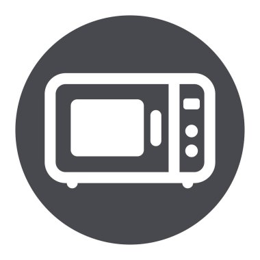 mikrodalga fırın gri simgesi