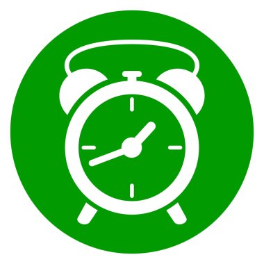 Saat yeşil daire simgesi