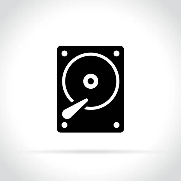 Concepto de icono de disco duro — Vector de stock