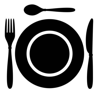 Beyaz arka plan üzerinde plaka simgesi